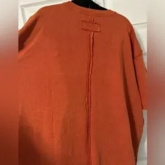 Sage + Fig COTTON Embordered American Flag Patch Tee Shirt Top 2X NWOT - Picture 4 of 9